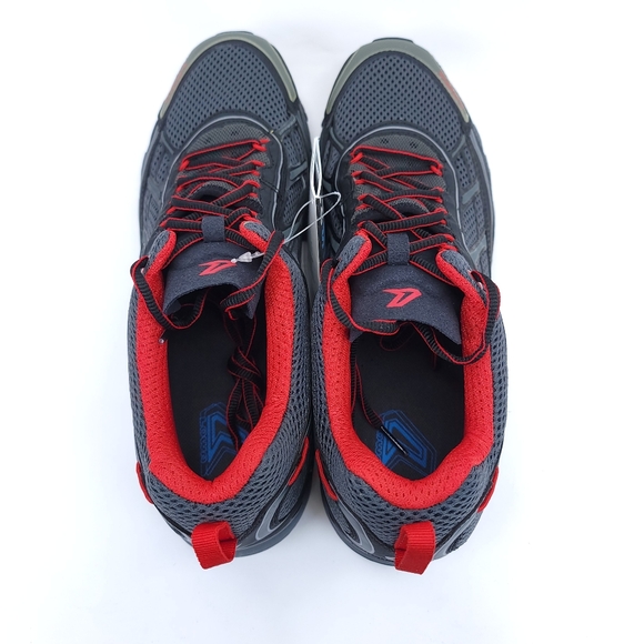 LOWA S-crown Mesh 310640 Black/Red Hiking Trail Sport Shoes Mens Size 11 - Picture 4 of 7